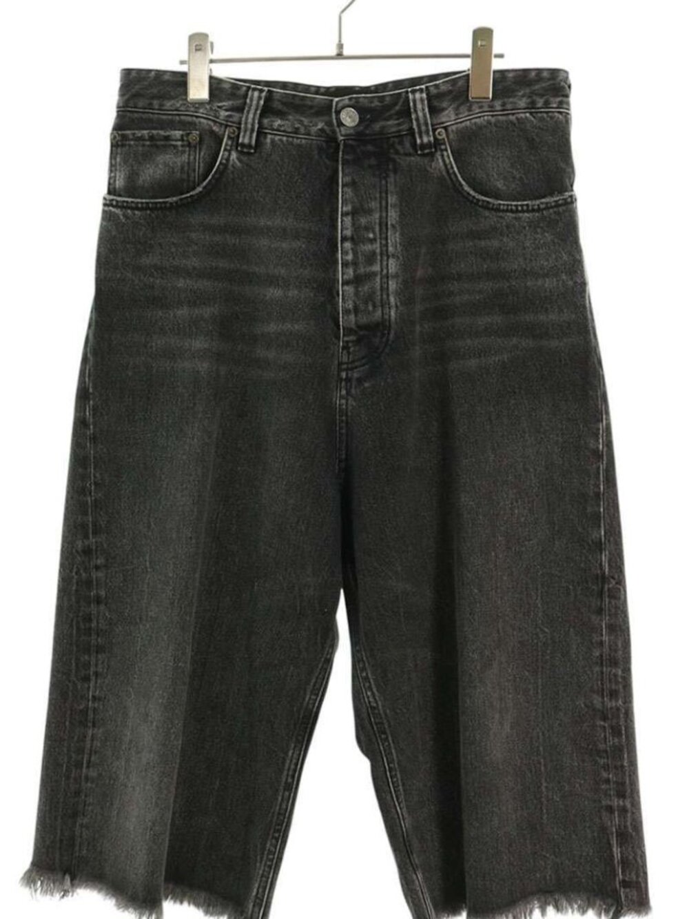 Balenciaga Cutoff Denim Shorts XS